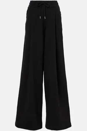 DRIES VAN NOTEN Cotton wide-leg pants