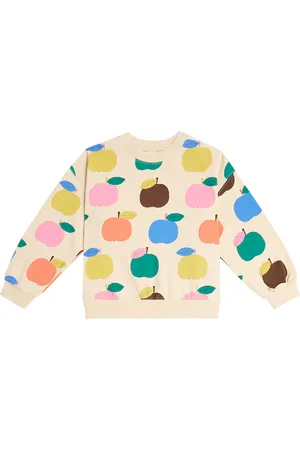 Jelly Mallow Printed cotton jersey sweatshirt