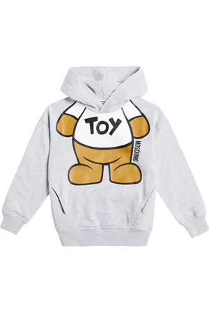 Moschino Teddy Bear cotton jersey hoodie
