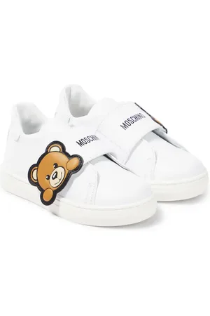 Moschino Teddy Bear leather sneakers
