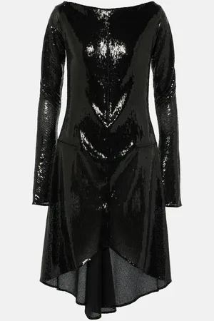 Courrèges Ellipse sequined cutout midi dress
