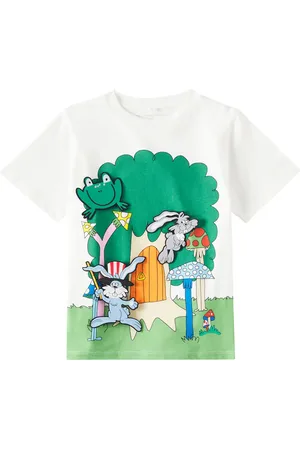 Stella McCartney Printed cotton jersey T-shirt