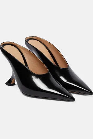 Bottega Veneta Rocket patent leather mules