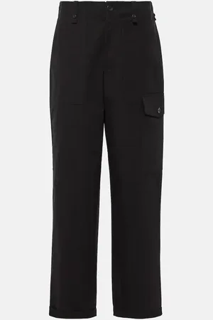 Proenza Schouler White Label Octavia cotton-blend straight pants
