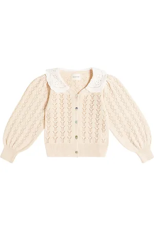 The New Society Rodney openwork cardigan