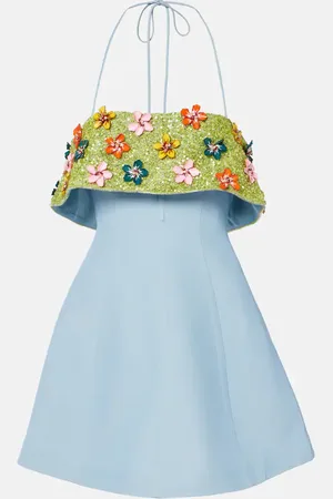 ALÉMAIS Yasmine embellished minidress