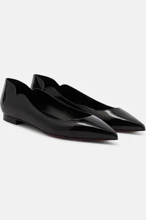 Christian Louboutin Hot Chick leather ballet flats