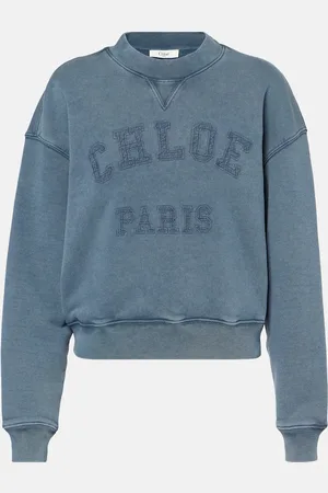 Chloé Logo cotton fleece sweatshirt