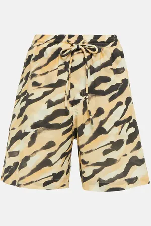 Nanushka High-rise printed shorts