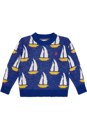 The Animals Observatory Bull intarsia sweater