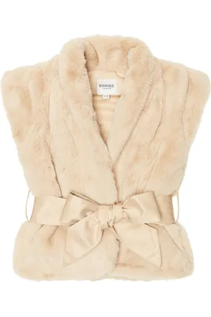 Donsje Carline faux fur vest