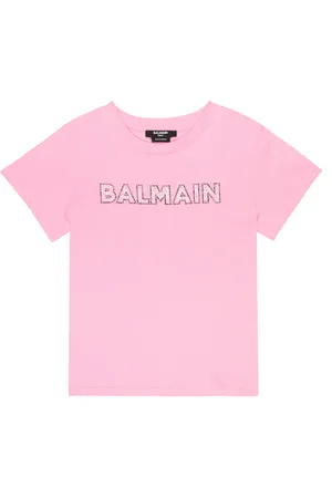 Balmain Logo cotton jersey T-shirt