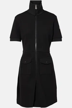 Moncler Cotton-blend mini dress