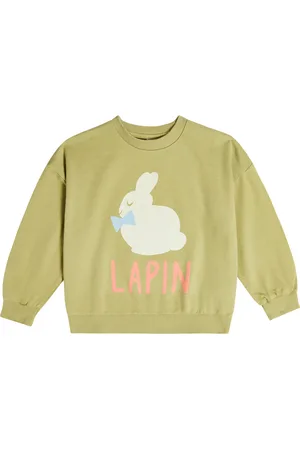 Jelly Mallow Lapin printed cotton sweatshirt