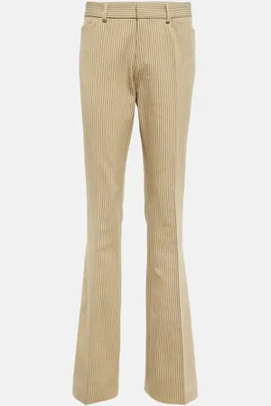 PETAR PETROV Cotton and wool-blend straight pants