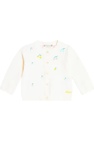 BONPOINT Baby Claudie embroidered cardigan