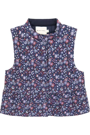 The New Society Felicity floral cotton vest