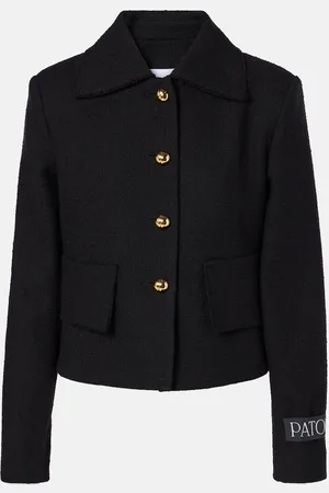 Patou Wool and cotton-blend jacket
