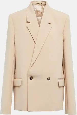 WARDROBE.NYC Double-breasted virgin wool blazer