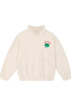 Jelly Mallow Printed cotton-blend jersey sweatshirt