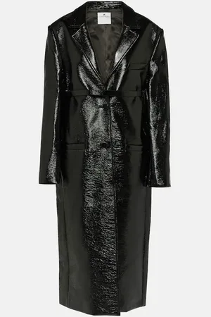 Courrèges Tailored cotton blend coat