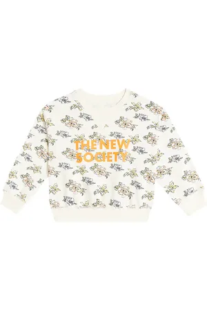The New Society Rancho printed cotton-blend sweatshirt