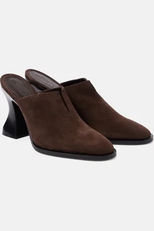Bottega Veneta Cha-Cha suede mules