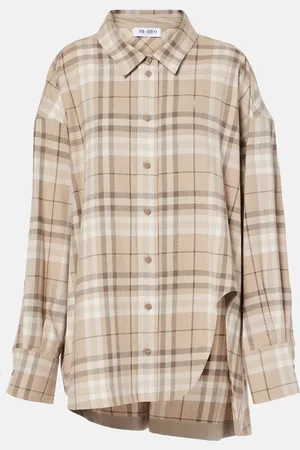 The Attico Cotton-blend shirt