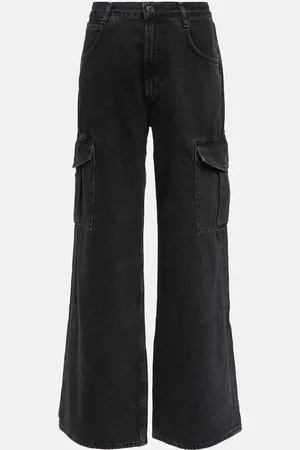 AGOLDE Minka high-rise denim cargo pants