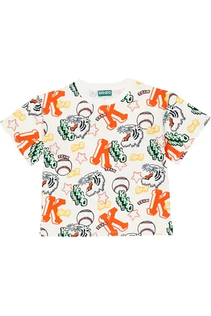 Kenzo Printed cotton jersey T-shirt