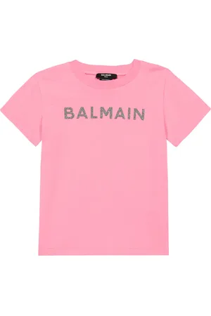 Balmain Logo cotton jersey T-shirt