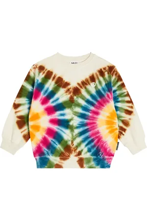 Molo Monti tie-dye cotton sweatshirt
