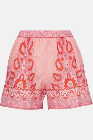 Etro Paisley cotton and silk shorts