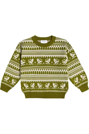 PAADE Intarsia wool-blend sweater