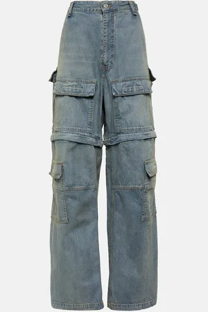 Balenciaga Mid-rise cargo jeans