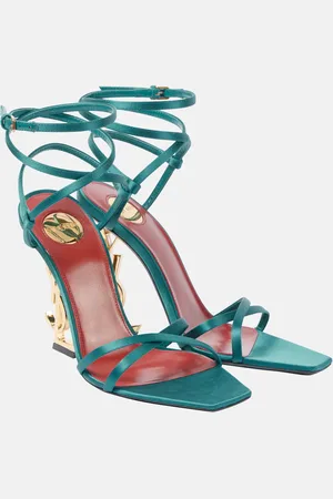 Saint Laurent Opyum 110 satin sandals
