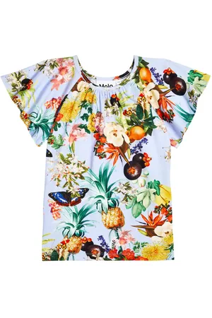 Molo Rachel printed cotton-blend blouse