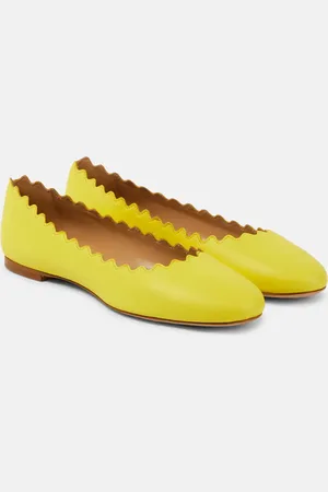 Chloé Lauren leather ballet flats