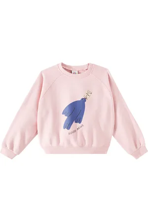 Jelly Mallow Bird printed cotton sweatshirt