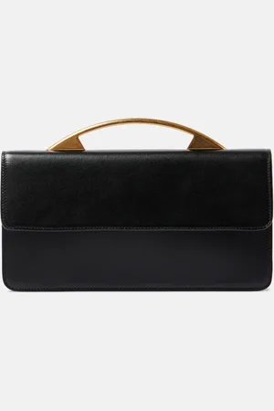 The Row Nia leather shoulder bag