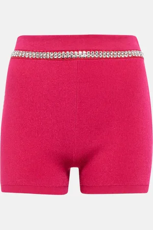 Paco rabanne Embellished high-rise shorts
