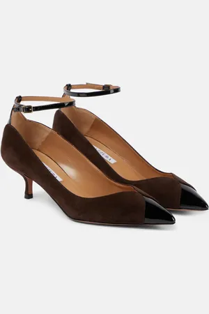Aquazzura Pinot 50 suede pumps