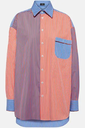 Etro Striped cotton shirt