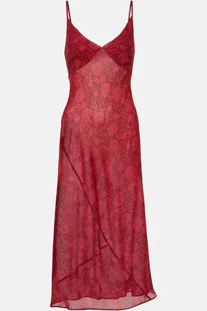 DRIES VAN NOTEN Floral slip dress