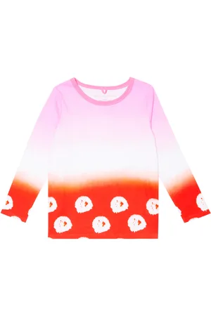 Stella McCartney Tie-dye cotton top