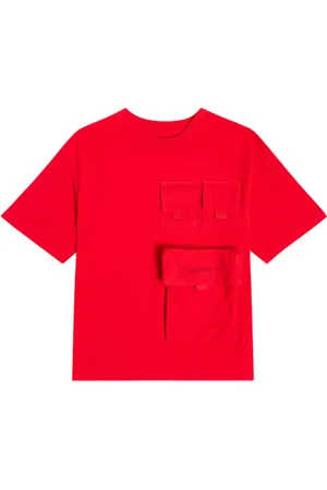 Jacquemus Le T-shirt Bolso cotton cargo T-shirt