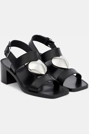 Alaïa Le CÅur leather sandals
