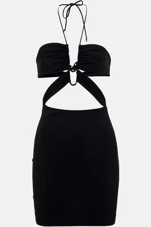 Nensi Dojaka Halterneck minidress