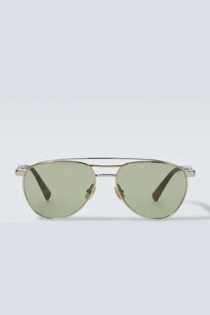 Brunello Cucinelli Sartorial Sunset aviator sunglasses