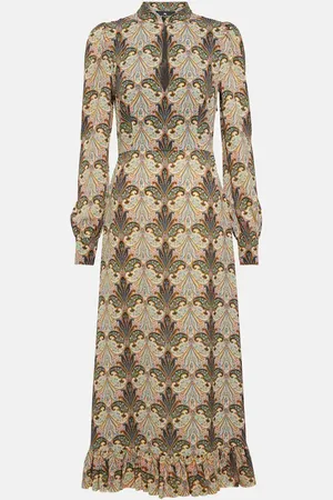 Etro Paisley midi dress